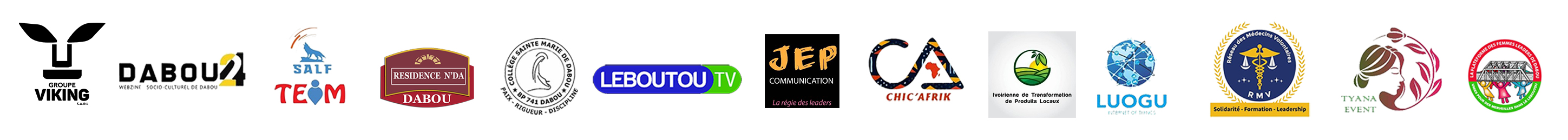 Partenaires du Mandat JCI Dabou